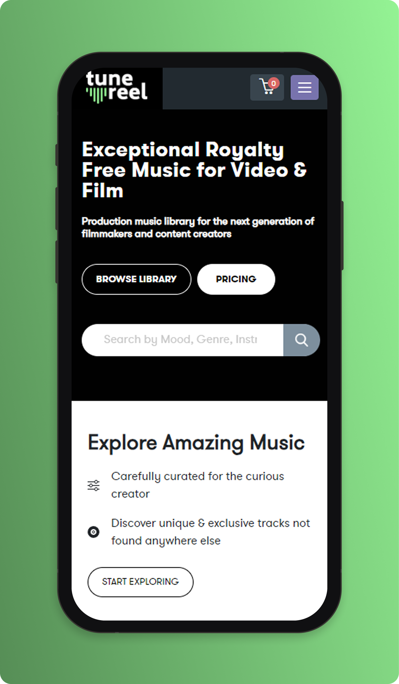 Tune Reel app
